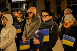 Wiec solidarności z Ukrainą