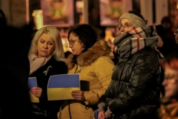 Wiec solidarności z Ukrainą