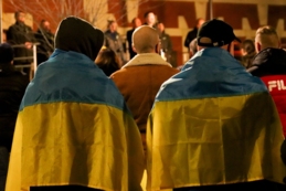 Wiec solidarności z Ukrainą