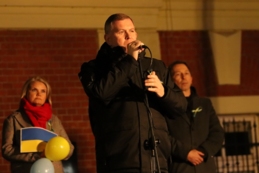 Wiec solidarności z Ukrainą