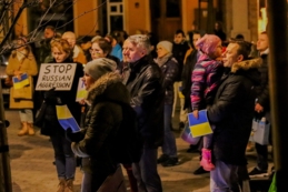 Wiec solidarności z Ukrainą