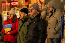 Wiec solidarności z Ukrainą