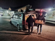 Wyjazd z darami na granice z Ukrainą