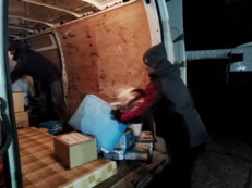 Wyjazd z darami na granice z Ukrainą