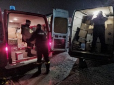 Wyjazd z darami na granice z Ukrainą