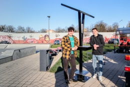 Miejska stacja solarna