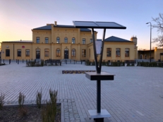 Miejska stacja solarna