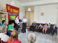 Spotkanie ze strażą miejską