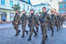 Przysięga wojskowa 71 Batalionu L7 PBOT