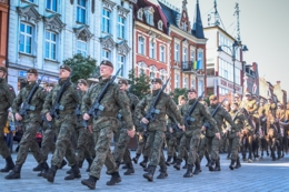 Przysięga wojskowa 71 Batalionu L7 PBOT