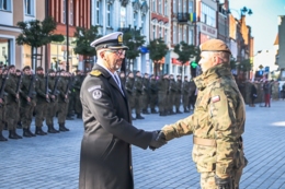 Przysięga wojskowa 71 Batalionu L7 PBOT
