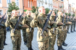 Przysięga wojskowa 71 Batalionu L7 PBOT