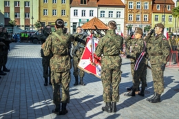 Przysięga wojskowa 71 Batalionu L7 PBOT