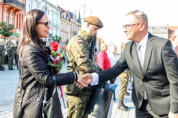 Przysięga wojskowa 71 Batalionu L7 PBOT