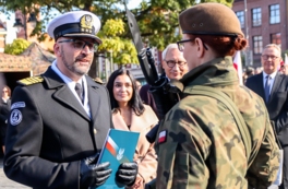 Przysięga wojskowa 71 Batalionu L7 PBOT