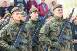 Przysięga wojskowa 71 Batalionu L7 PBOT