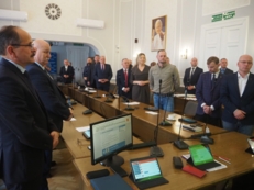 Magdalena Lenz na sesji Rady Miasta