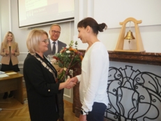 Magdalena Lenz na sesji Rady Miasta