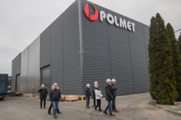 wizyta gospodarcza w POLMET