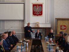 Zebranie sprawozdawcze Straży Miejskich i Gminnych