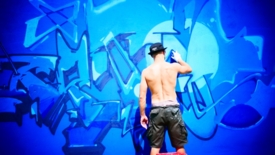 Mural przy Parku Nowe Oblicze 