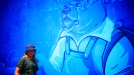 Mural przy Parku Nowe Oblicze 