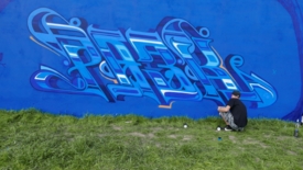Mural przy Parku Nowe Oblicze 