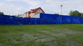 Mural przy Parku Nowe Oblicze 