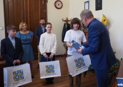 Spotkanie z zawodnikami UKS PIRAMIDA