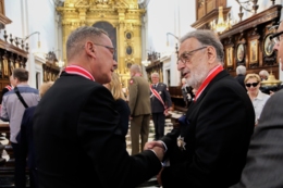 Odznaczenie Kr&oacute;lewskiem Orderem sw. Stanisława
