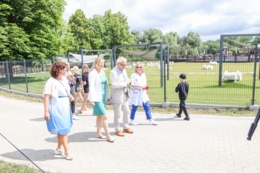 Otwarcie boisk i placu zabaw na Piekiełkach