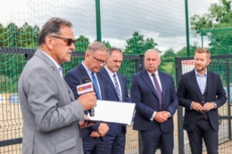 Otwarcie boisk i placu zabaw na Piekiełkach
