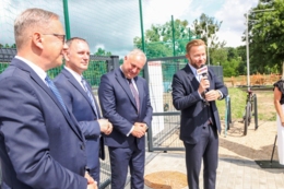 Otwarcie boisk i placu zabaw na Piekiełkach