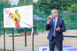 Otwarcie boisk i placu zabaw na Piekiełkach