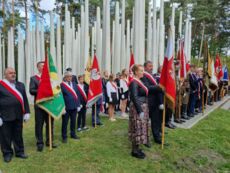 84.rocznica zbrodni niemieckiej w Lesie Szpęgawskim