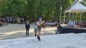 84.rocznica zbrodni niemieckiej w Lesie Szpęgawskim