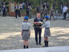 84.rocznica zbrodni niemieckiej w Lesie Szpęgawskim
