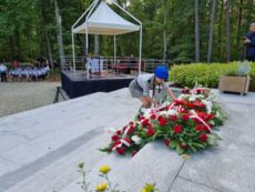 84.rocznica zbrodni niemieckiej w Lesie Szpęgawskim