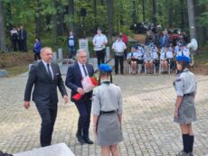 84.rocznica zbrodni niemieckiej w Lesie Szpęgawskim