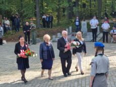 84.rocznica zbrodni niemieckiej w Lesie Szpęgawskim