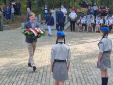 84.rocznica zbrodni niemieckiej w Lesie Szpęgawskim