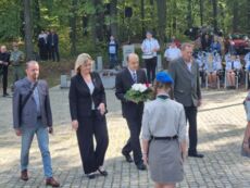 84.rocznica zbrodni niemieckiej w Lesie Szpęgawskim