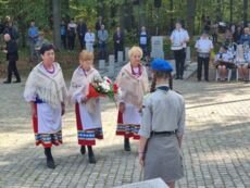 84.rocznica zbrodni niemieckiej w Lesie Szpęgawskim