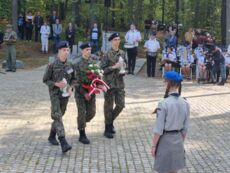 84.rocznica zbrodni niemieckiej w Lesie Szpęgawskim