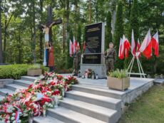 84.rocznica zbrodni niemieckiej w Lesie Szpęgawskim