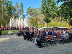 84.rocznica zbrodni niemieckiej w Lesie Szpęgawskim