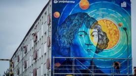 Mural Mikołaja Kopernika