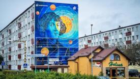 Mural Mikołaja Kopernika