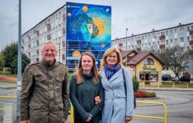 Mural Mikołaja Kopernika