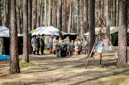 Ob&oacute;z harcerski w Skrzyni 2024